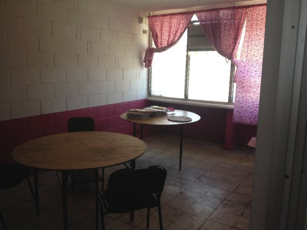 A view of a room next to the library at Escuela Josefa Ortiz De Domingue in Culican, Sinaloa, Meixco